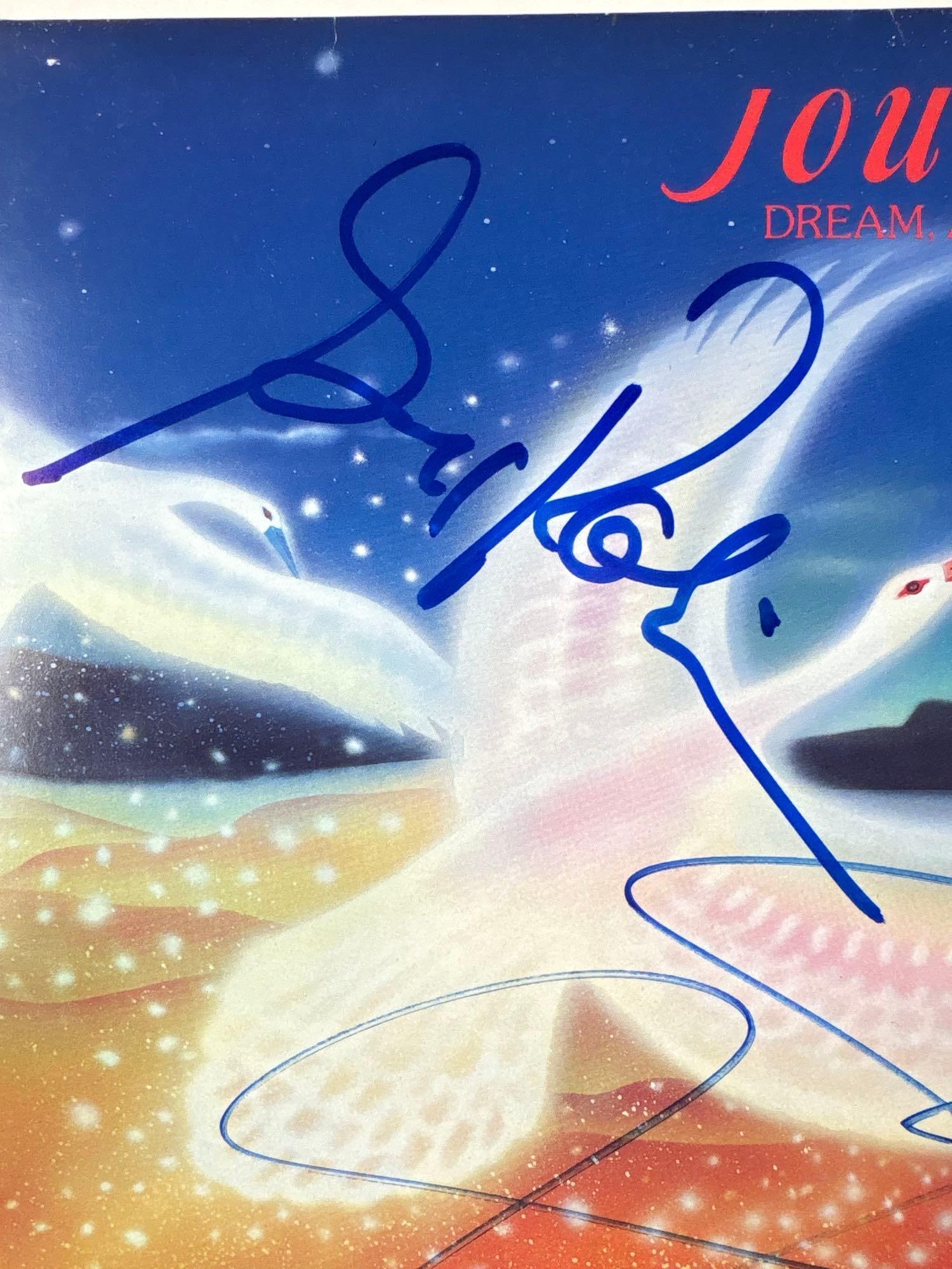 Journey Group Signed "Dream After Dream" Album (4 Sigs) (Beckett Authentication) - 2
