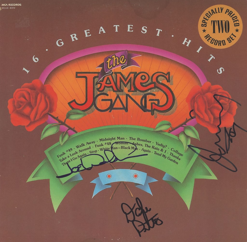 The James Gang Group Signed "16 Greatest Hits" Album (3 Sigs) (PSA/DNA Authentication) - 3