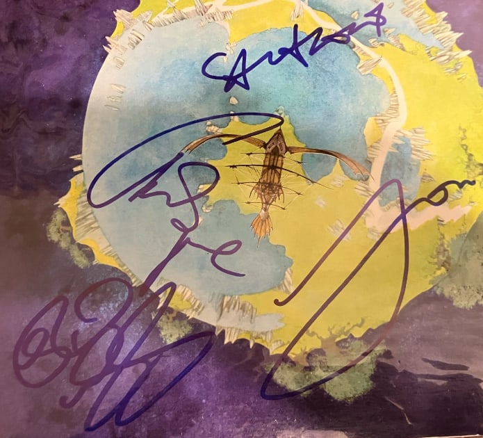 Yes Group Signed "Fragile" Album (4 Sigs) (PSA/DNA Authentication) - 3