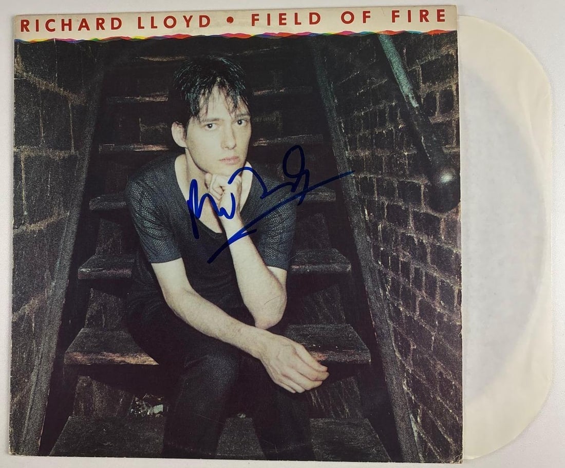 Richard Lloyd Signed "Field of Fire" Album (JSA Authentication) - 3
