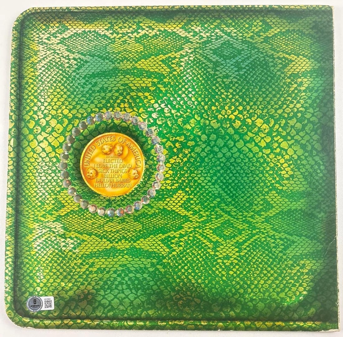 Alice Cooper Band Signed "Billion Dollar Babies" Album (4 Sigs) (Beckett Authentication) - 2