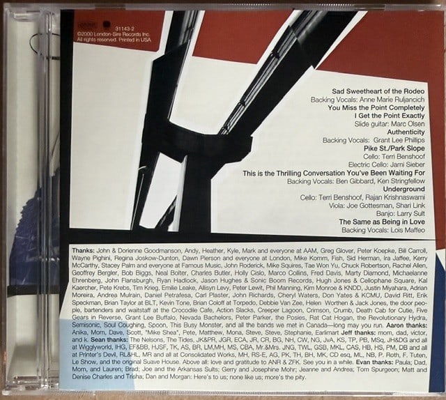 Harvey Danger Fully Group Signed "King James Version" CD (4 Sigs) (Third Party Guaranteed) - 3