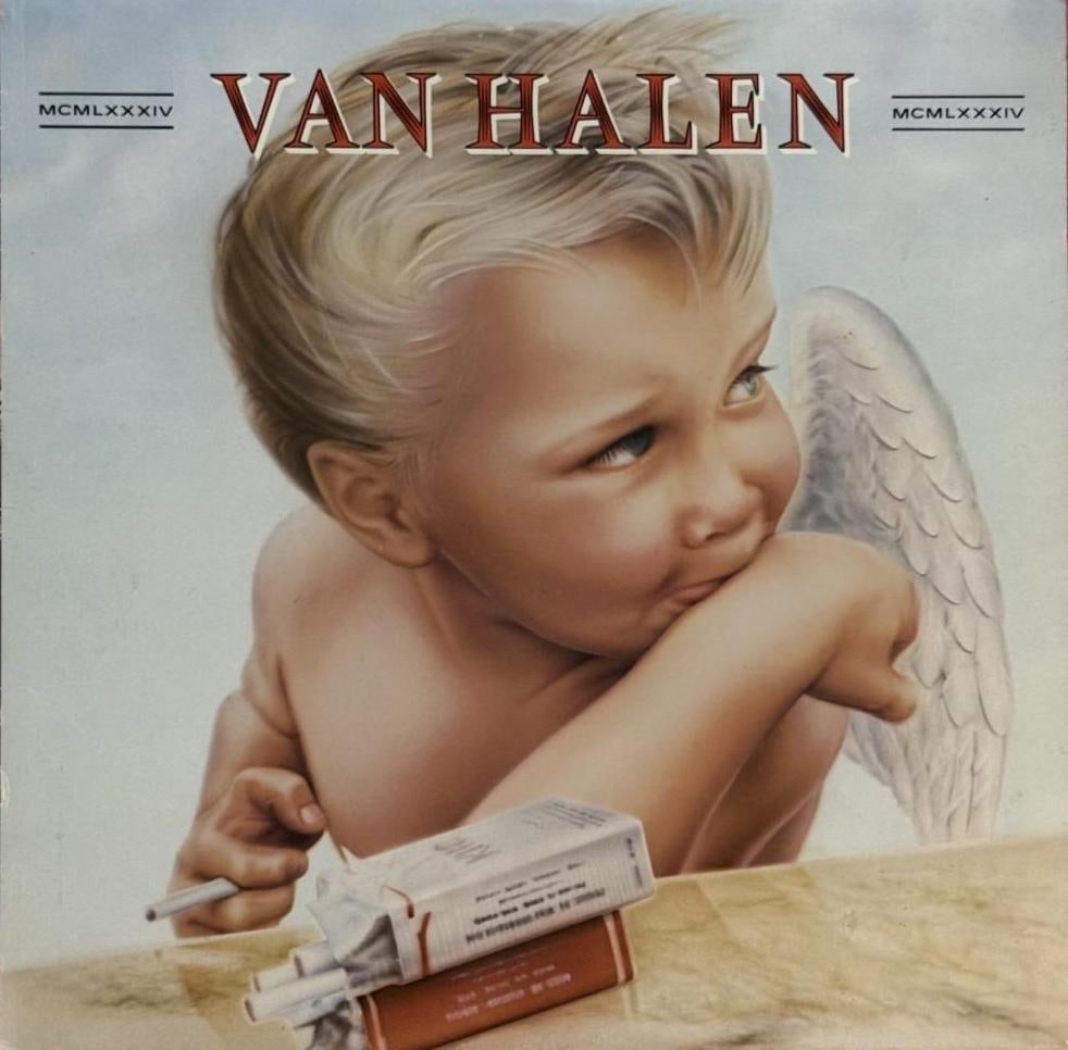 Van Halen: Eddie Van Halen Signed "1984" LP Album (Epperson Authentication) - 2