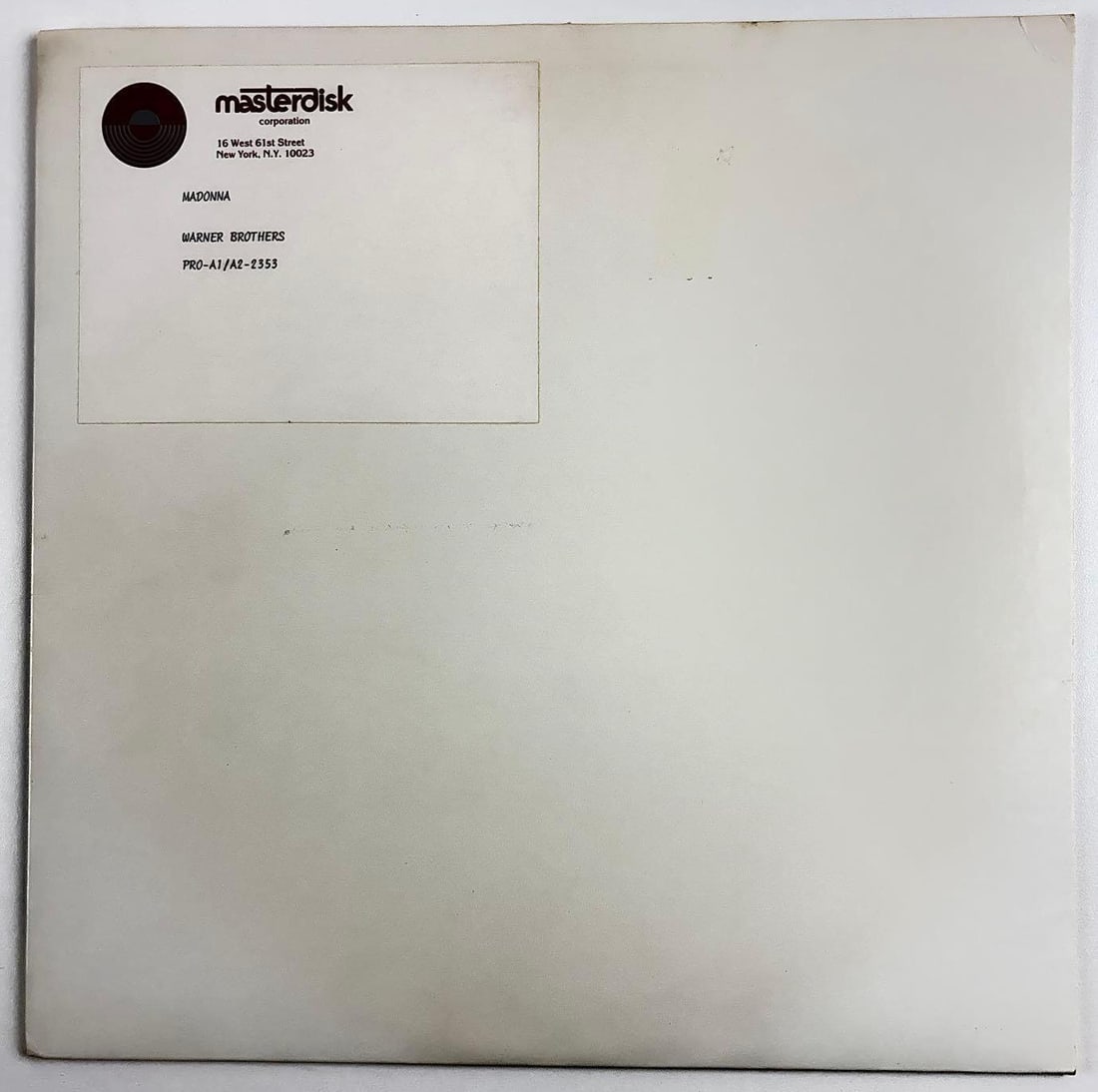 Madonna "Dress You Up" Original Vintage 1985 Acetate - 4