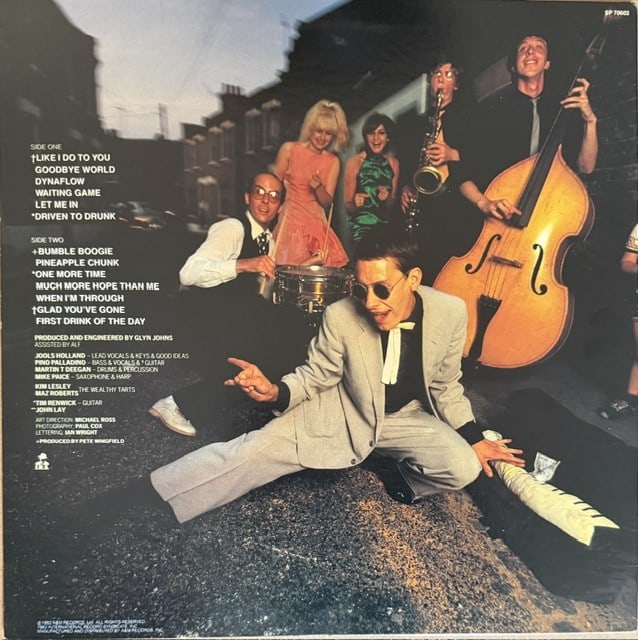 Squeeze: Jools Holland & His Millionaires Group Signed "S/T" LP Album (3 Sigs) (Third Party) - 2