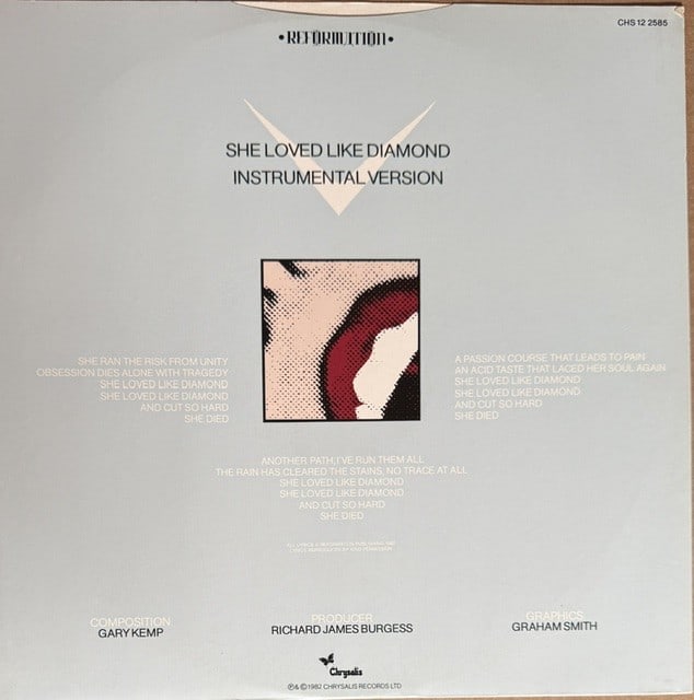 Spandau Ballet Fully Group Signed "She Loved Like Diamond" Album (5 Sigs) (Third Party Guaranteed) - 2