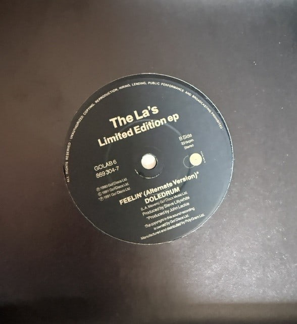 The La's Group Signed "Feelin'" 45 Box Set (2 Sigs) (Third Party Guaranteed) - 4