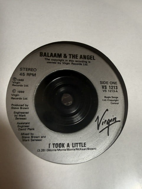 Balaam & the Angel Fully Group Signed "I Took A Little" 45 (4 Sigs) (Third Party Guaranteed) - 4