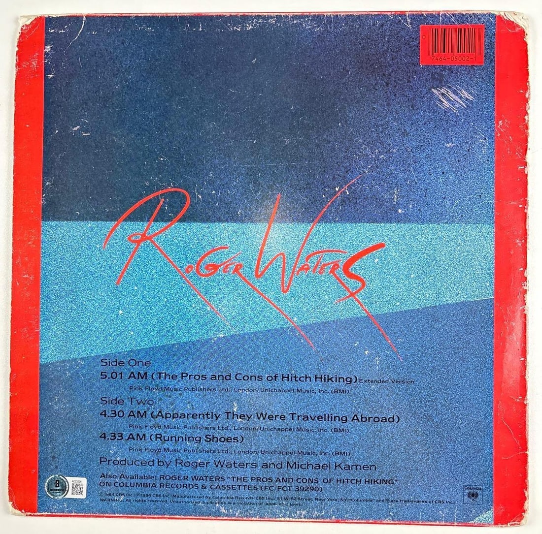Pink Floyd: Roger Waters Signed "The Pros and Cons of Hitch Hiking" Album (Beckett Authentication) - 2