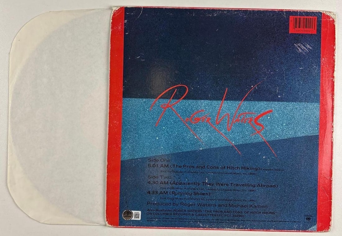 Pink Floyd: Roger Waters Signed "The Pros and Cons of Hitch Hiking" Album (Beckett Authentication) - 3