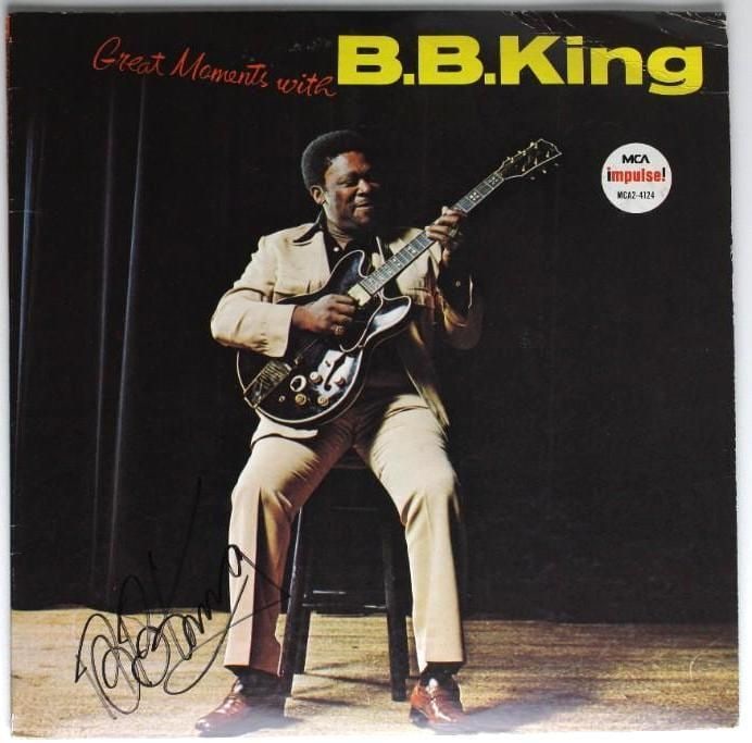 B.B. King Signed "Greatest Moments With B.B. King" Album (Beckett Authentication) (1 of 2)