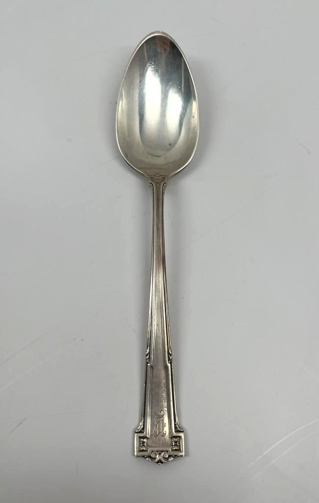 Meyer Lansky Personally-Owned Monogrammed "L" Spoon (Originating from Lansky's Grandson) (1 of 4)