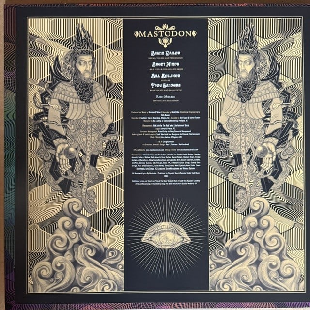Mastodon Fully Group Signed "Crack the Skye" LP Album (4 Sigs) (JSA Authentication) - 2