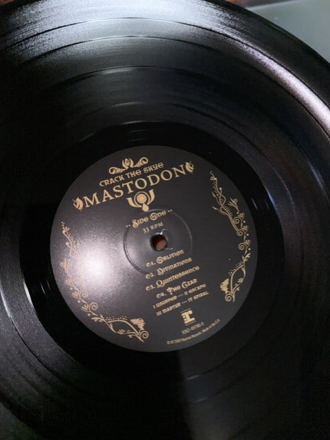 Mastodon Fully Group Signed "Crack the Skye" LP Album (4 Sigs) (JSA Authentication) - 3
