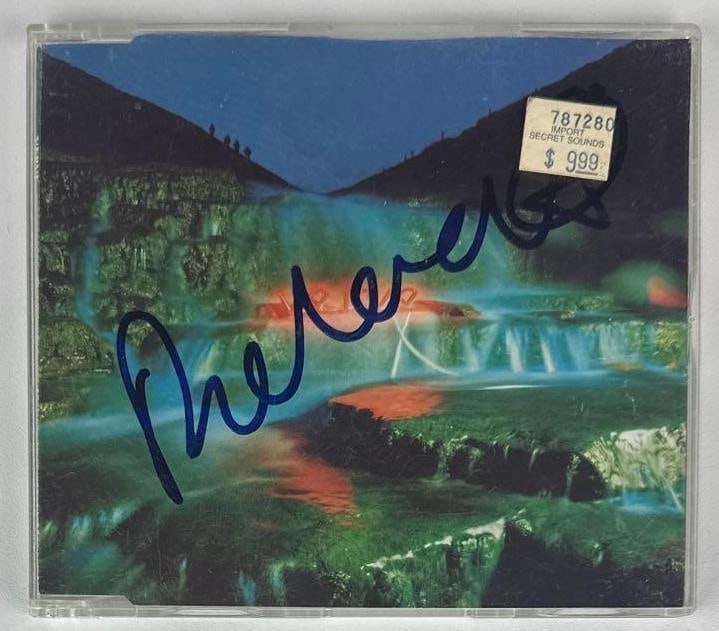 The Verve: Richard Ashcroft Signed "She's a Superstar" CD (Beckett Authentication): "She's a Superstar" CD signed on the cover in blue felt tip marker by The Verve band member Richard Ashcroft. Measuring approximately 5" x 5" and in fine condition. CD is included. Accompanied by a