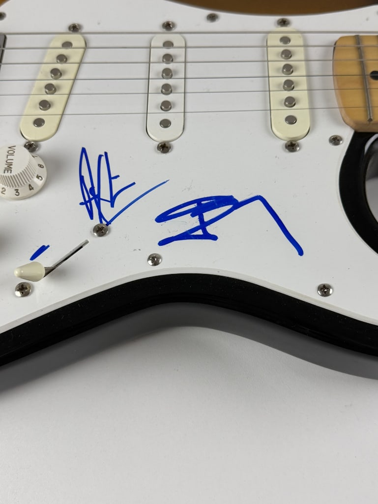 Guns N' Roses Fully Group Signed Fender Squire Stratocaster-Style Guitar (5 Sigs) - 3