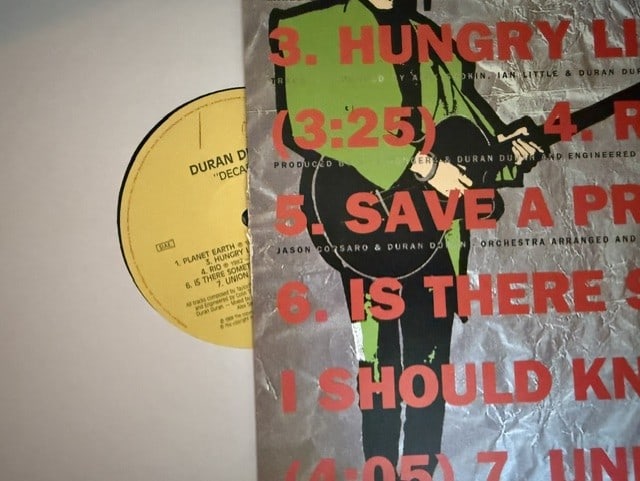 Duran Duran Group Signed "Decade" LP Album (3 Sigs) (Third Party Guaranteed) - 6