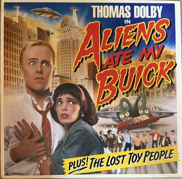Thomas Dolby Signed "Aliens Ate My Buick" LP Album (Third Party Guaranteed) - 2