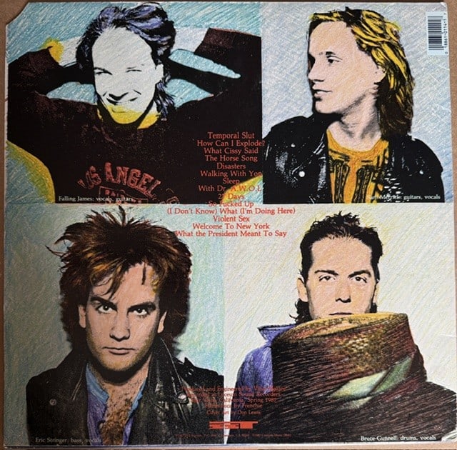 The Leaving Trains Fully Group Signed "Fuck" LP Album (4 Sigs) (Third Party Guaranteed) - 2