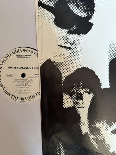 Psychedelic Furs Fully Group Signed "S/T" LP Album (3 Sigs) (Third Party Guaranteed) - 3