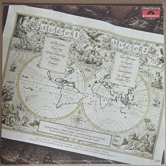 Saga Fully Group Signed "Worlds Apart" LP Album (5 Sigs) (Third Party Guaranteed) - 2