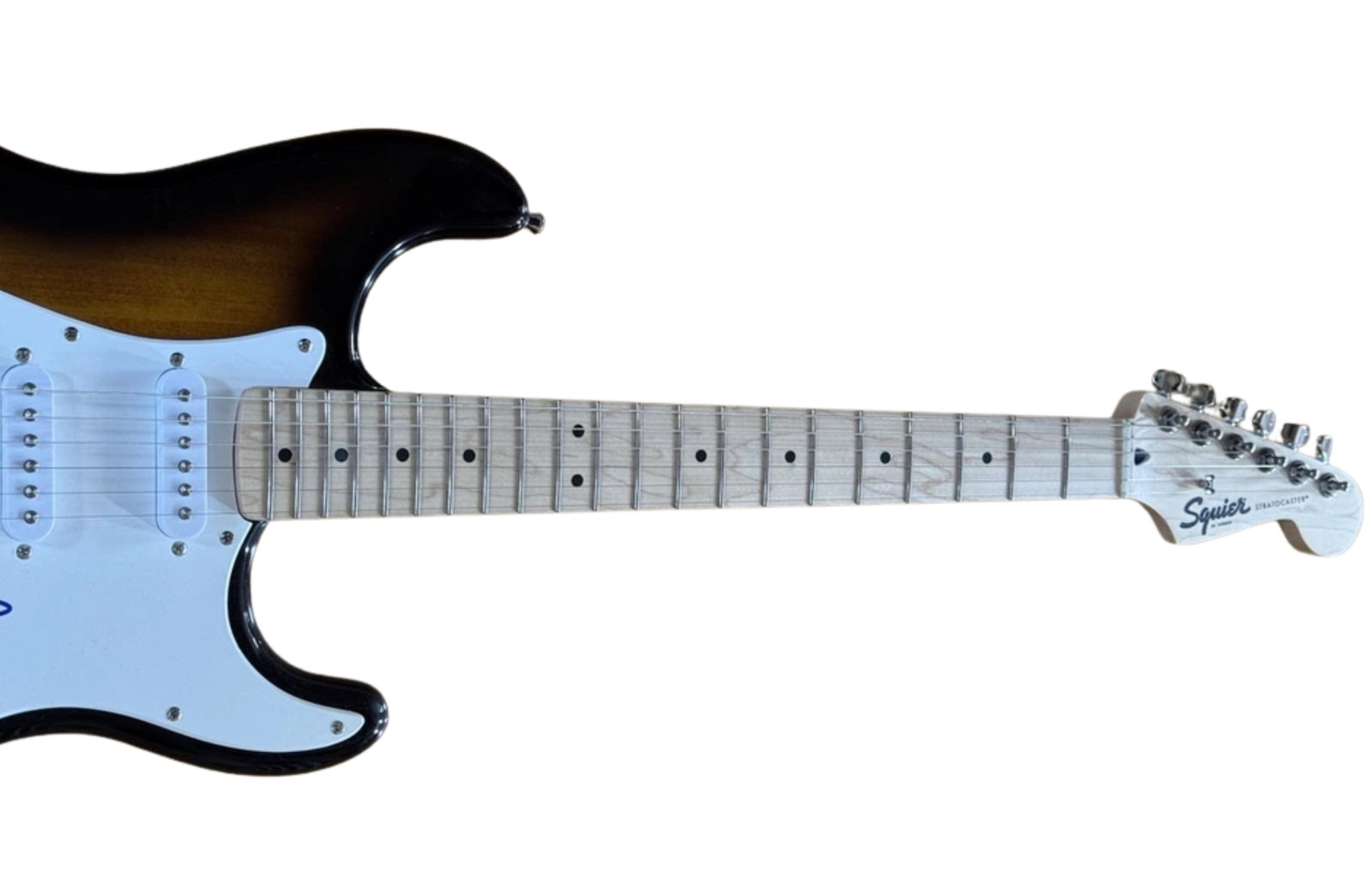 Eric Clapton Signed Sunburst Fender Stratocaster-Style Guitar (Beckett Authentication) - 2