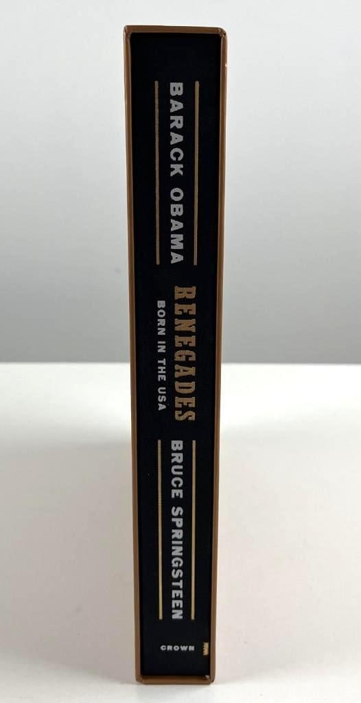 Bruce Springsteen & Barack Obama Signed "Renegades: Born in the USA" Book (Third Party) - 5