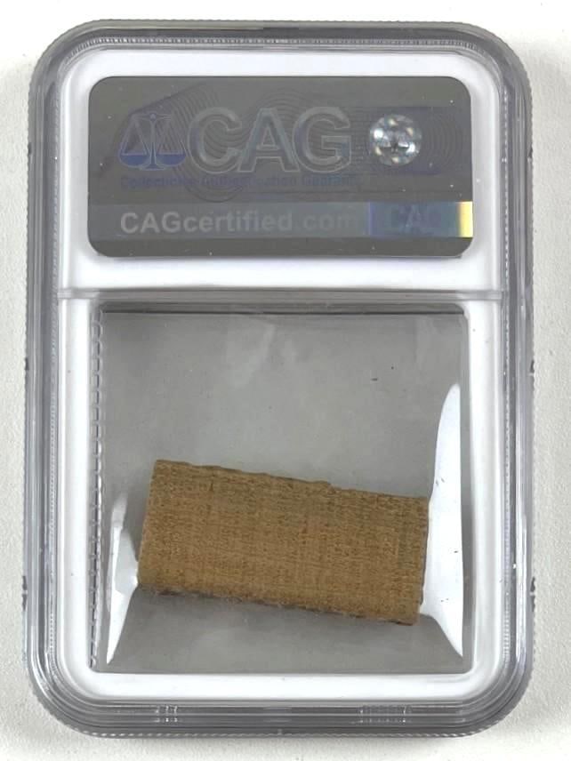 President JFK Assassination Grassy Knoll Fence Sample (CAG Encapsulated) - 2