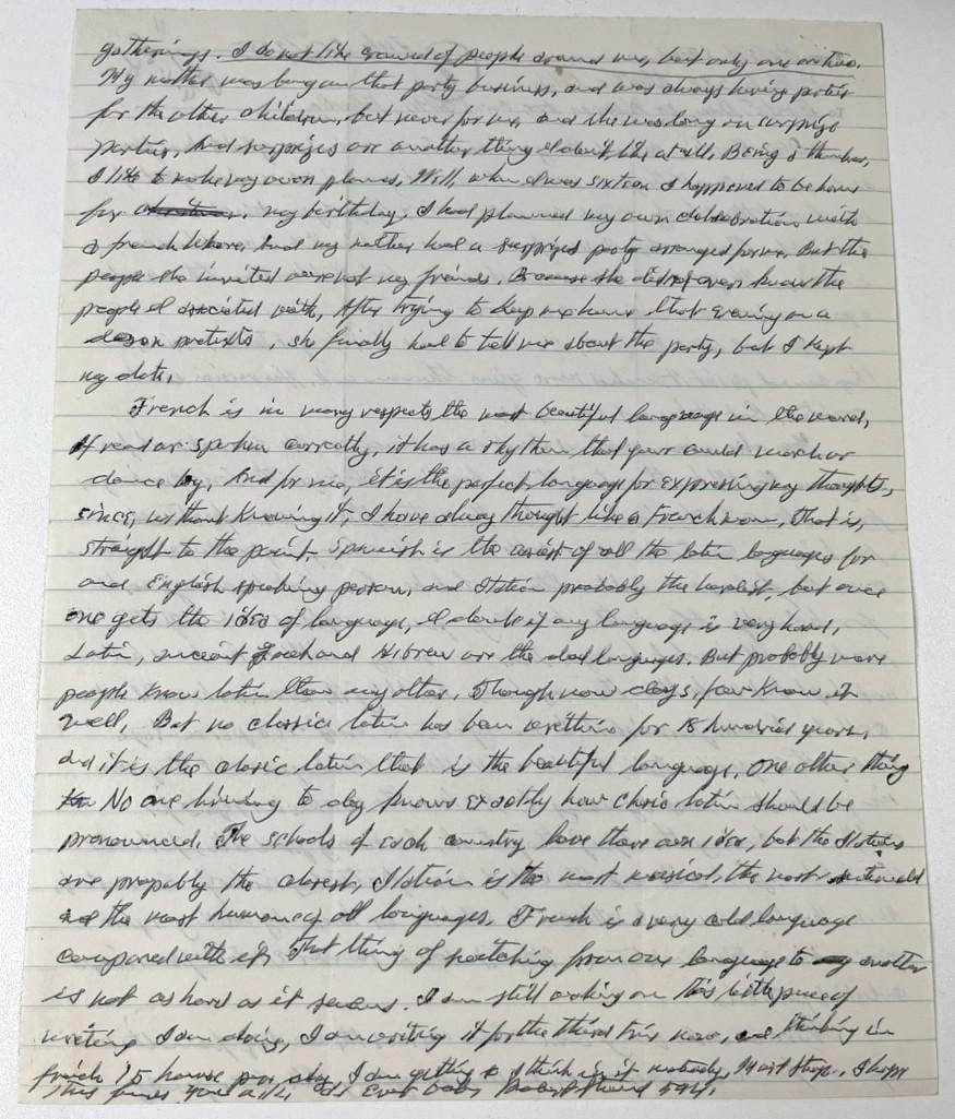 Robert Stroud "Birdman of Alcatraz" Signed 1955 Hand-Written Letter (Reznikoff Authentication) - 2
