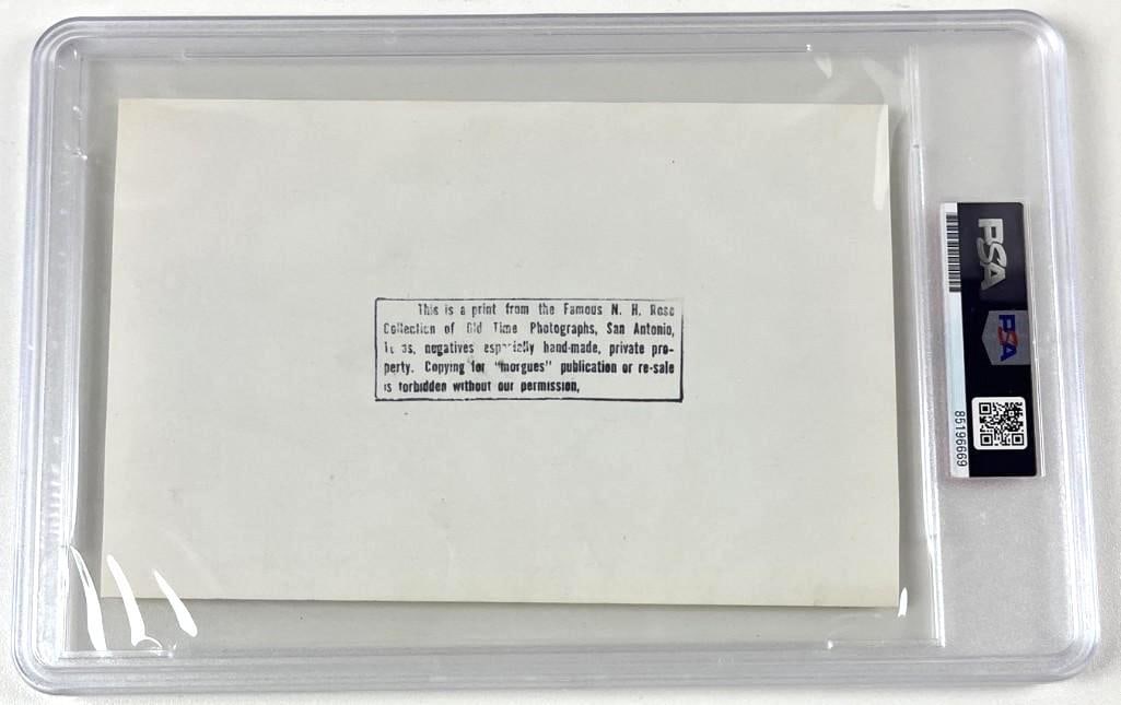 Judge Roy Bean 1892 Texas Saloon & Courthouse Photo (PSA/DNA Encapsulated) - 2