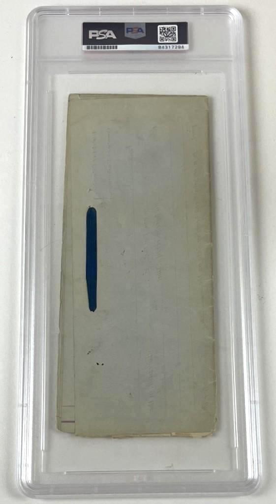 Frederick Douglass Signed December 1883 Land Deed Record (PSA/DNA Encapsulated) - 2