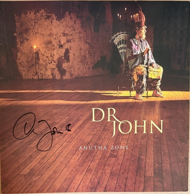 Dr. John Signed "Anutha Zone" LP Poster Flat (Third Party Guaranteed) (1 of 2)