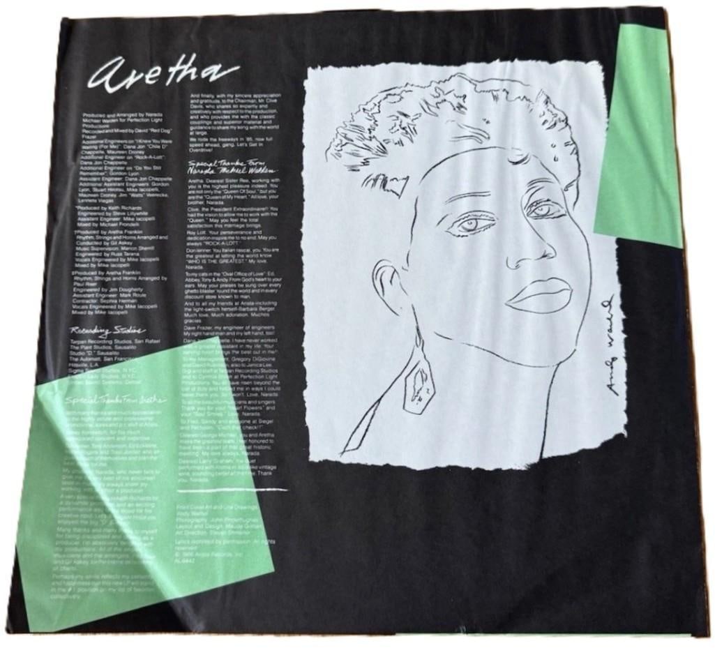 Aretha Franklin Signed "Aretha" 1986 Album (PSA/DNA Authentication) - 3