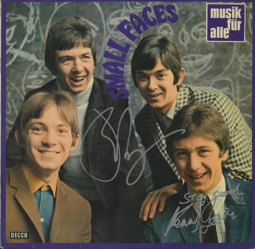 Small Faces Group Signed “S/T” German Album (3 Sigs) (ACOA Authentication) (1 of 3)