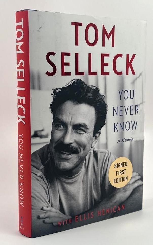 Tom Selleck Signed "You Never Know" Book (Beckett Authentication) - 4