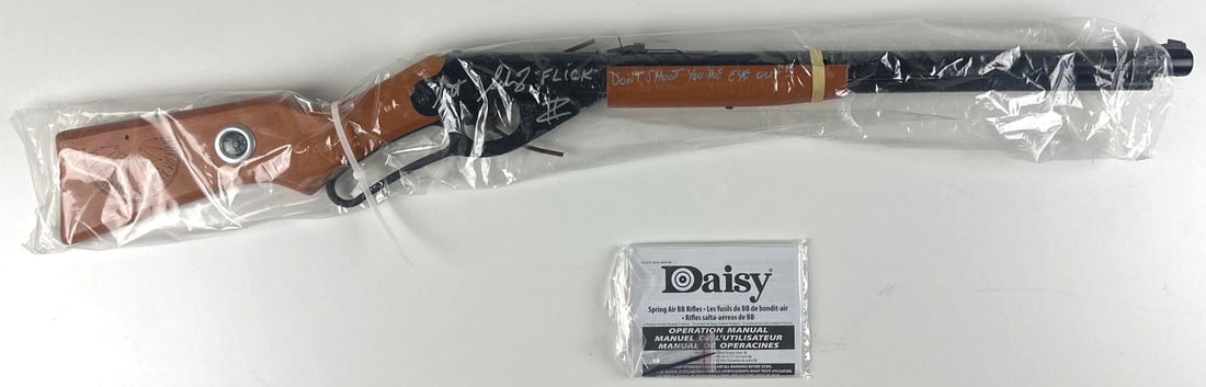 A Christmas Story: Peter Billingsley & Scott Schwartz Signed Red Ryder BB Gun (2 Sigs) - 2