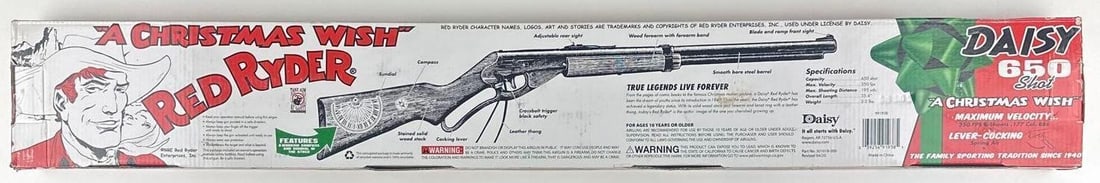 A Christmas Story: Peter Billingsley & Scott Schwartz Signed Red Ryder BB Gun (2 Sigs) - 5