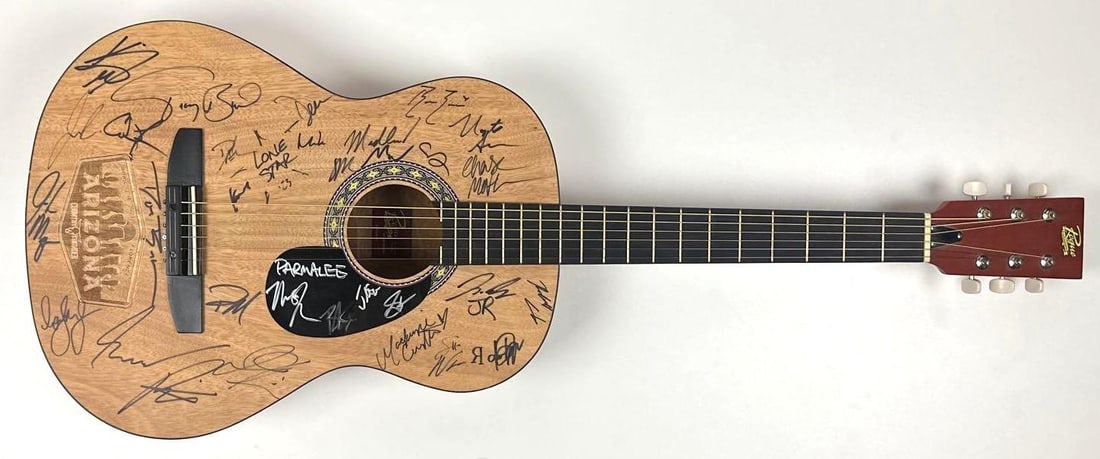 Arizona Country Thunder Music Festival Multi-Signed Rogue Brand Classical Acoustic Guitar (10+ Sigs) - 2