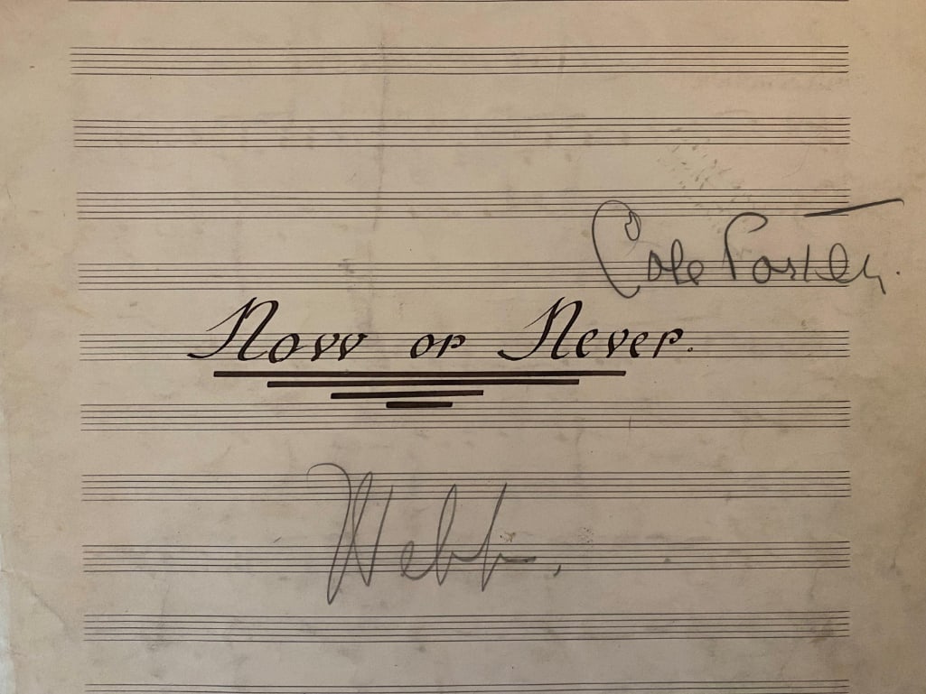 Cole Porter Extensive Manuscript Music Archive from the Clifton Webb Estate - 2