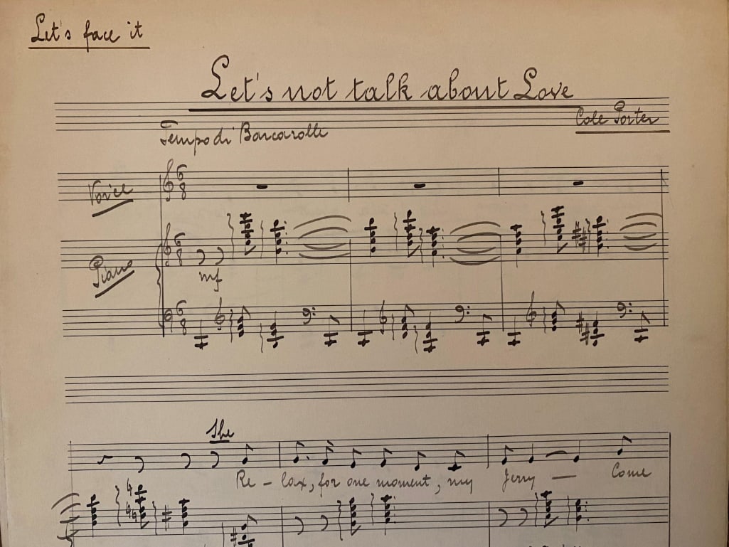 Cole Porter Extensive Manuscript Music Archive from the Clifton Webb Estate - 4