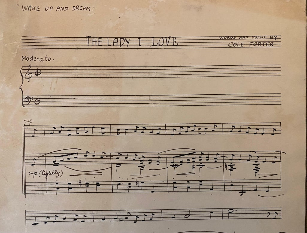 Cole Porter Extensive Manuscript Music Archive from the Clifton Webb Estate - 5