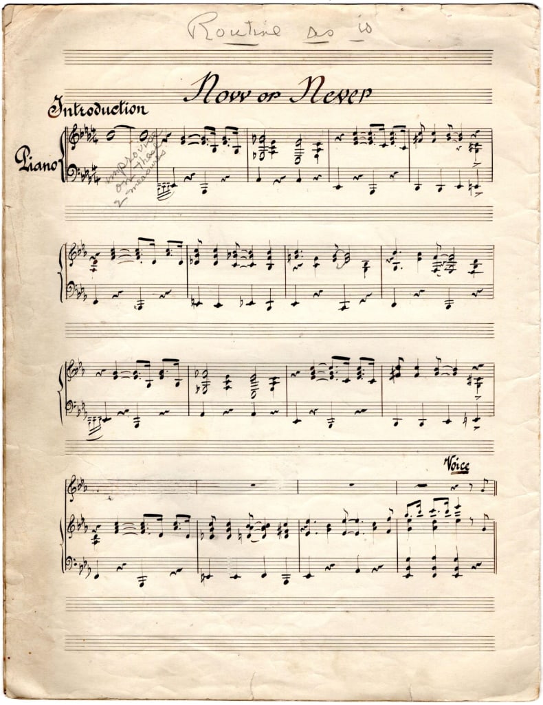Cole Porter Extensive Manuscript Music Archive from the Clifton Webb Estate - 6