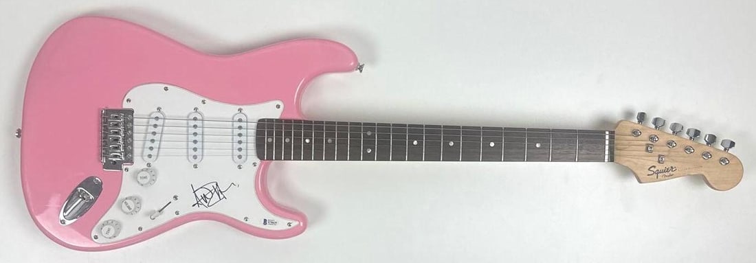Avril Levine Signed Fender Squier Bullet Stratocaster-Style Guitar (Beckett) - 2
