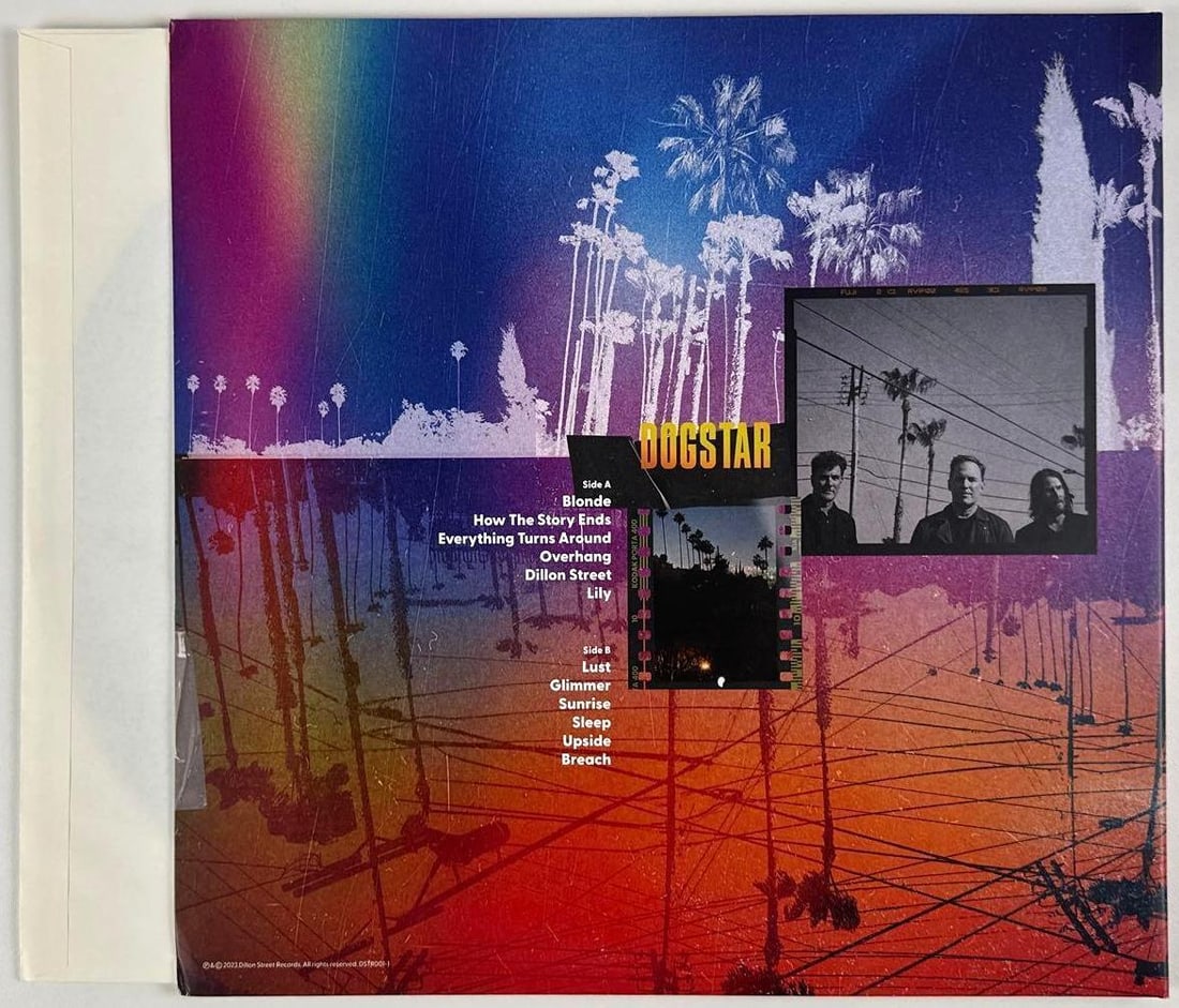 Dogstar Group Signed "Somewhere Between the Powerlines" Album (3 Sigs) (Third Party) - 3