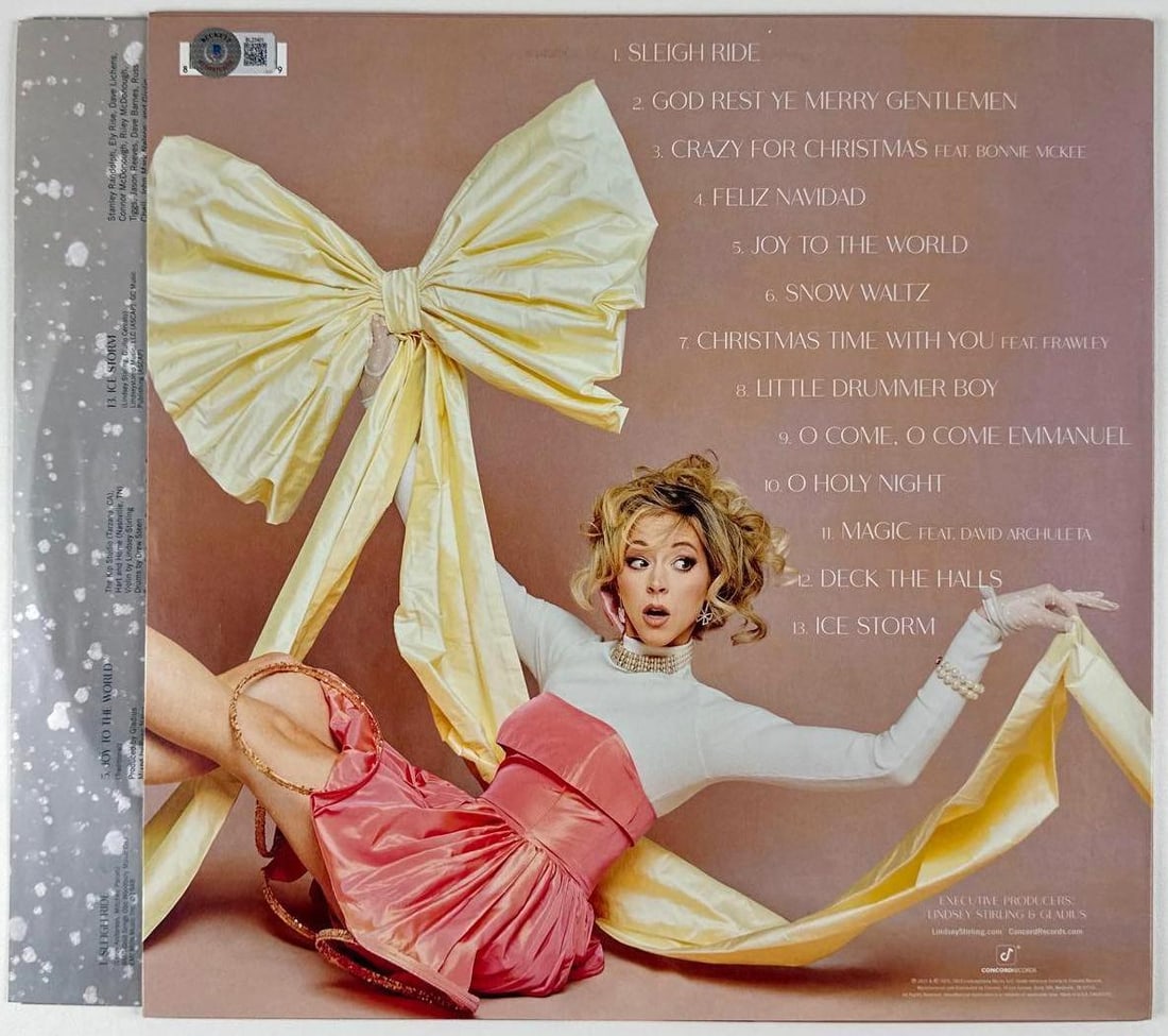 Lindsey Stirling Signed "Snow Waltz" Album (Beckett Authentication) - 2