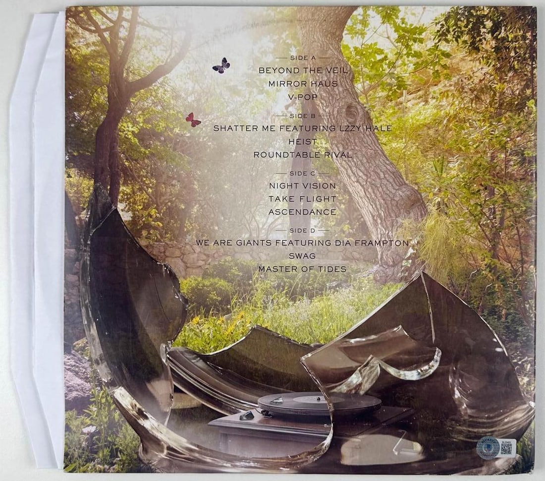 Lindsey Sterling Signed "Shatter Me" Album (Beckett Authentication) - 2