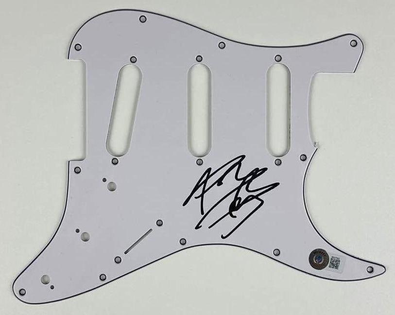 Post Malone Signed Stratocaster-Style Pickguard (Beckett Authentication) (1 of 2)
