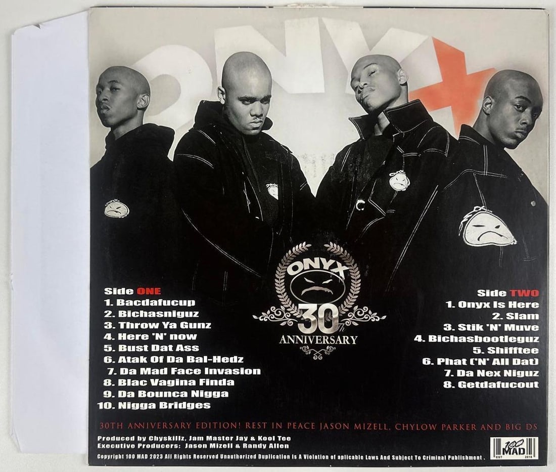 Onyx Group Signed "Bacdafucup" Album (2 Sigs) (Third Party Guaranteed) - 2