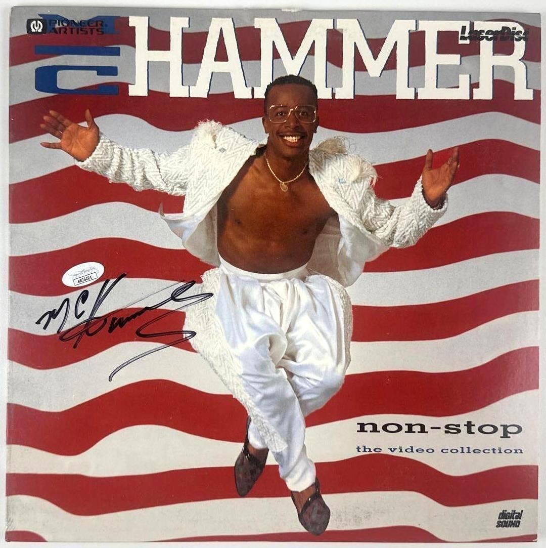 MC Hammer Signed "Non-Stop" Laserdisc Video Collection Album (JSA Authentication) (1 of 5)