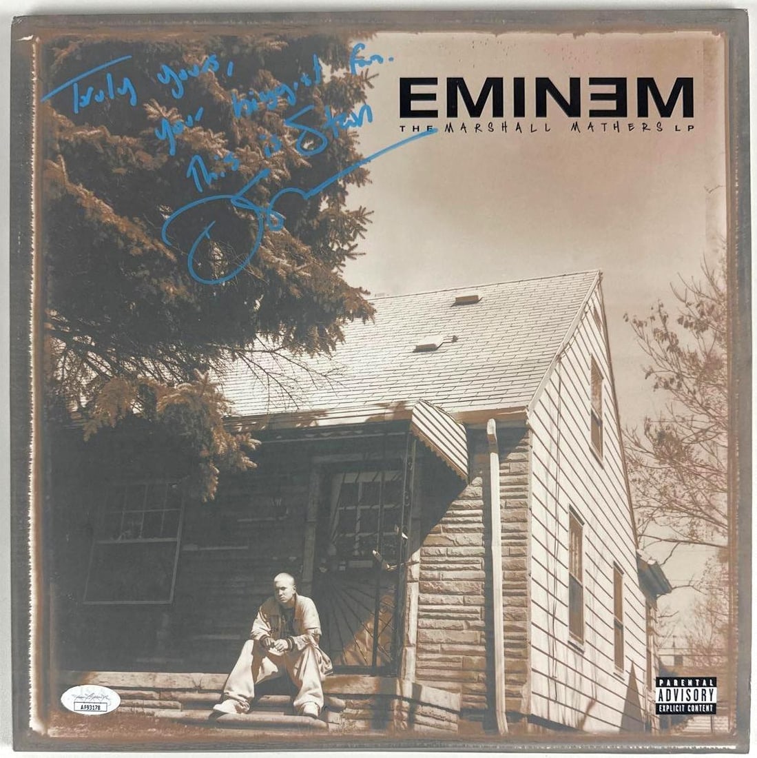 Eminem: Devon Sawa Signed "The Marshall Mathers LP" Album (JSA Authentication) (1 of 4)